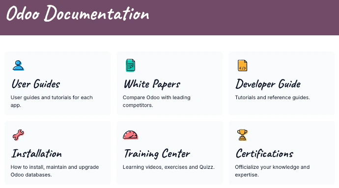 Odoo Documentation